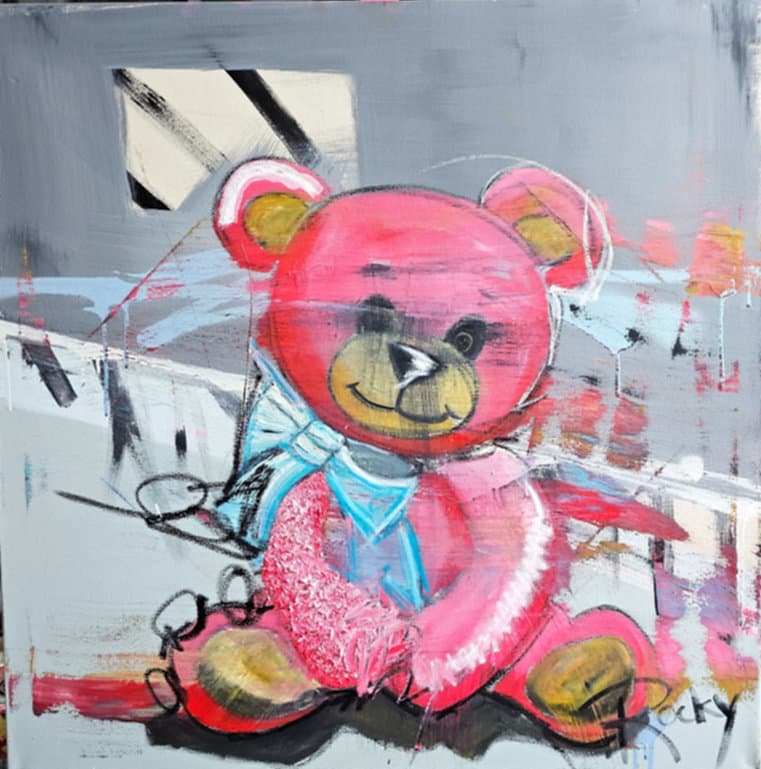 Smeared Teddy #2